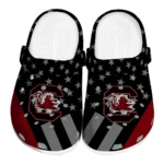 south-carolina-gamecocks-stellar-stripes-theme-clogs-best-selling
