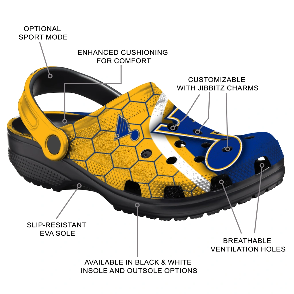 st-louis-blues-hexagon-grid-clogs-new-arrival