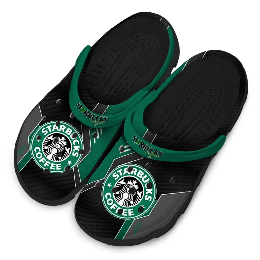 starbucks-badge-green-black-clogs-latest-model-hey-clogs.webp