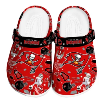 Tampa Bay Buccaneers Football Icons Clogs