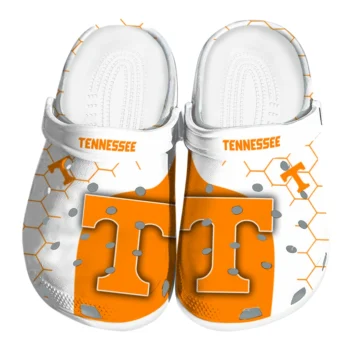 Tennessee Volunteers Hexagon Grid Clogs