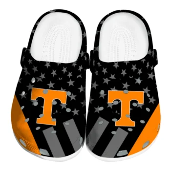 Tennessee Volunteers Stellar Stripes Theme Clogs