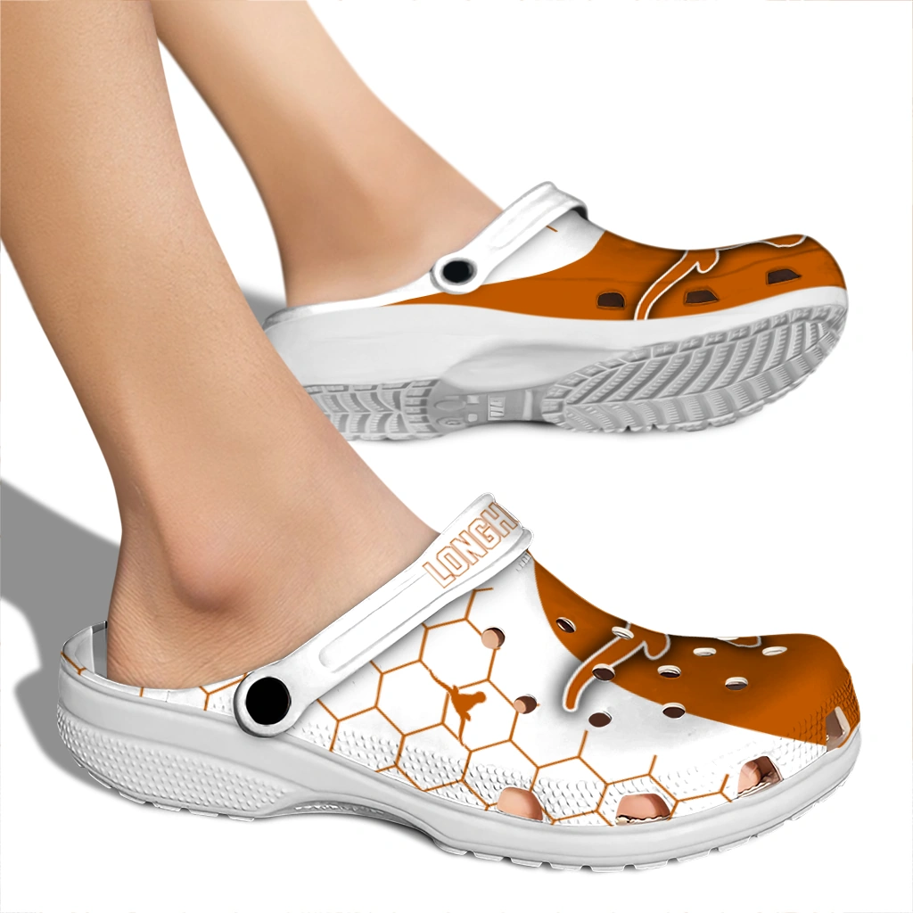 texas-longhorns-hexagon-grid-clogs-fashion-forward
