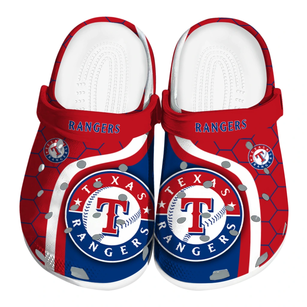 texas-rangers-hexagon-grid-clogs-best-selling texas rangers hexagon grid clogs best selling