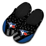 toronto-blue-jays-stellar-stripes-theme-clogs-best-selling