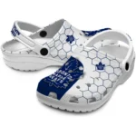 toronto-maple-leafs-hexagon-grid-clogs-best-selling