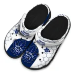 toronto-maple-leafs-hexagon-grid-clogs-best-selling