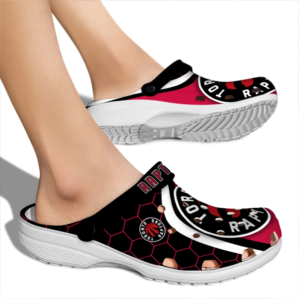 toronto-raptors-hexagon-grid-clogs-fashion-forward