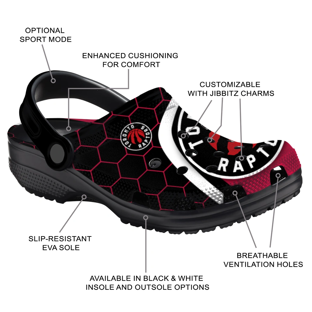 toronto-raptors-hexagon-grid-clogs-new-arrival