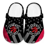 toronto-raptors-stellar-stripes-theme-clogs-best-selling