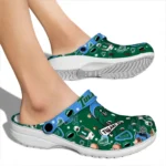 tulane-green-wave-football-icons-clogs-best-selling