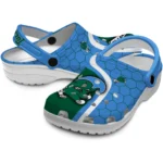 tulane-green-wave-hexagon-grid-clogs-best-selling