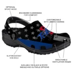 tulsa-golden-hurricane-stellar-stripes-theme-clogs-best-selling
