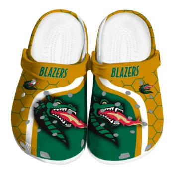 UAB Blazers Hexagon Grid Clogs