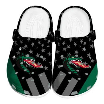UAB Blazers Stellar Stripes Theme Clogs