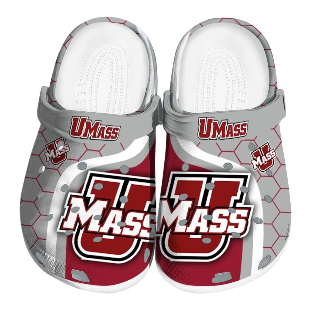 umass-minutemen-hexagon-grid-clogs-best-selling umass minutemen hexagon grid clogs best selling