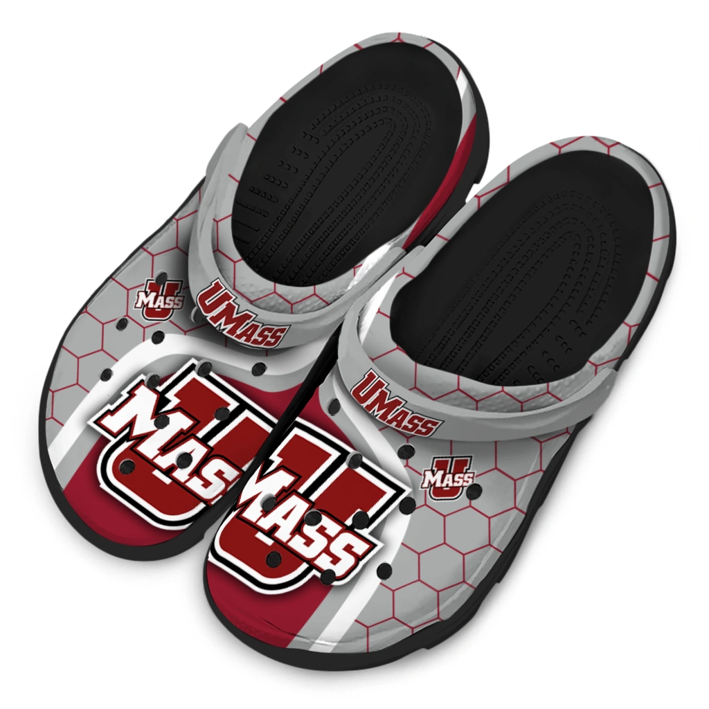 umass-minutemen-hexagon-grid-clogs-latest-model