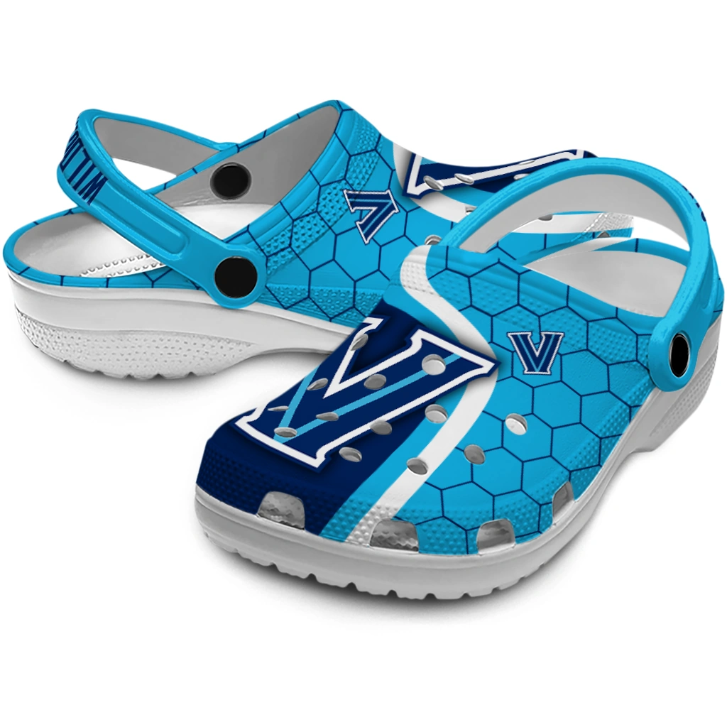 villanova-wildcats-hexagon-grid-clogs-high-quality