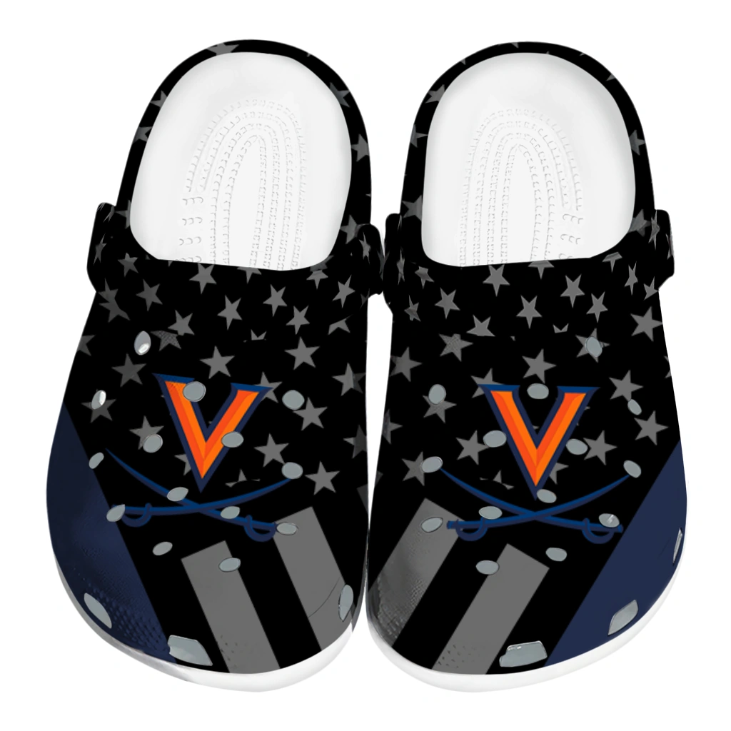 virginia-cavaliers-stellar-stripes-theme-clogs-best-selling virginia cavaliers stellar stripes theme clogs best selling