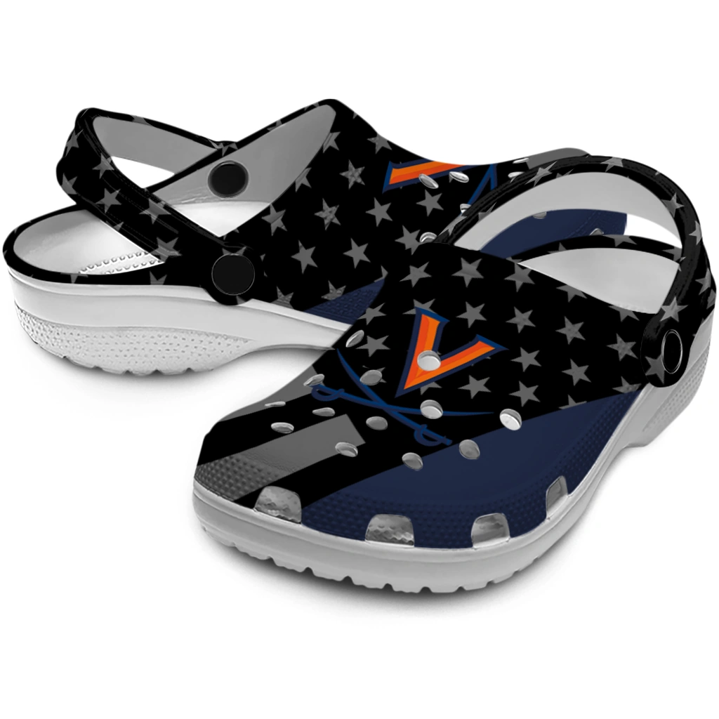 virginia-cavaliers-stellar-stripes-theme-clogs-high-quality