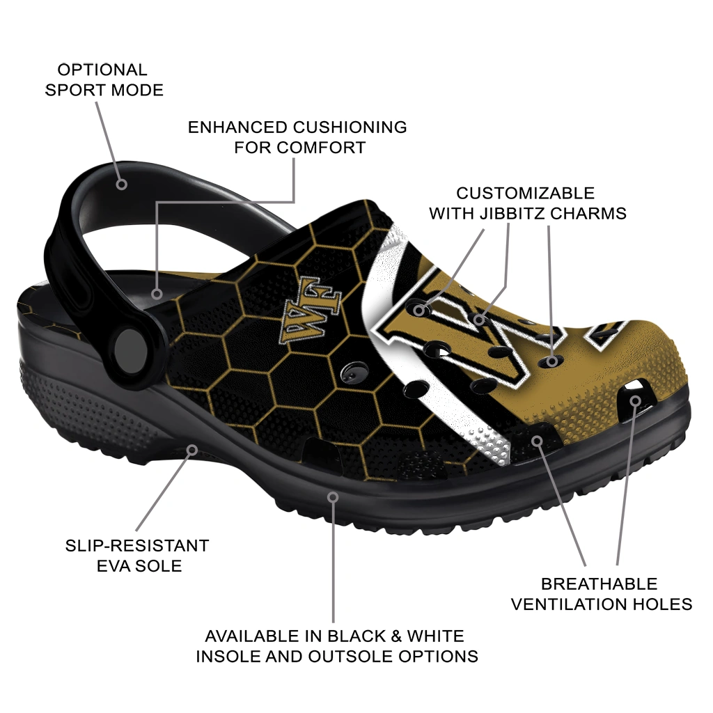 wake-forest-demon-deacons-hexagon-grid-clogs-new-arrival