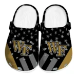 wake-forest-demon-deacons-stellar-stripes-theme-clogs-best-selling