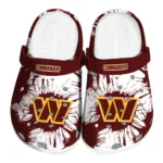 washington-commanders-splatter-graphics-clogs-best-selling