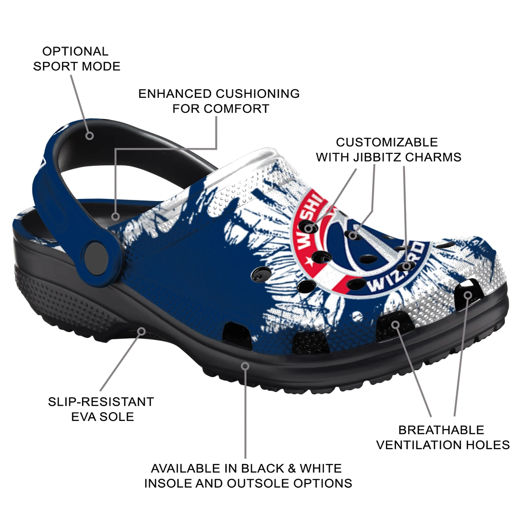 washington-wizards-splatter-graphics-clogs-new-arrival