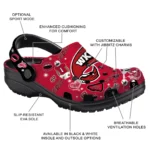 western-kentucky-hilltoppers-football-icons-clogs-best-selling
