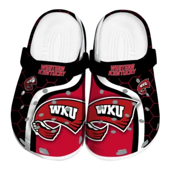 Western Kentucky Hilltoppers Hexagon Grid Clogs