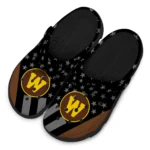 western-michigan-broncos-stellar-stripes-theme-clogs-best-selling