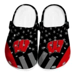 wisconsin-badgers-stellar-stripes-theme-clogs-best-selling