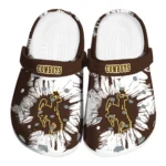 wyoming-cowboys-splatter-graphics-clogs-best-selling